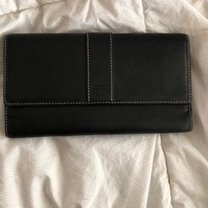 Coach checkbook wallet